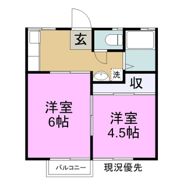 ブルースカイハイツ地吹の間取り画像