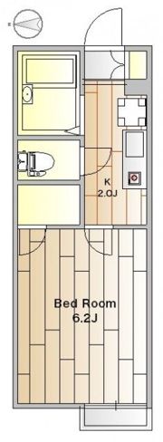 フレンズ三軒茶屋の間取り画像
