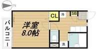 ビレジマルナの間取り画像