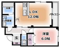 GRACE TACHIBANAの間取り画像