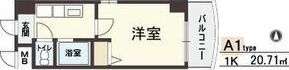 HOPE CITY天神橋の間取り画像