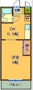 サントピアマンションの間取り画像
