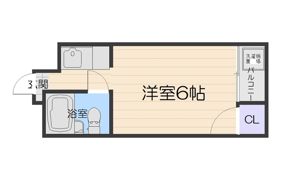 バードヒル古川橋の間取り画像