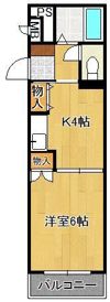 サニーベール前田の間取り画像