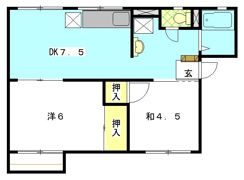 花水木の間取り画像