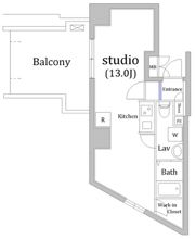 グランド・ガーラ南麻布の間取り画像