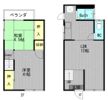 上町三丁目貸家の間取り画像
