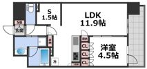 ザ・パークハビオ都島フロントの間取り画像
