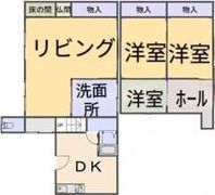 一宮市浅野戸建の間取り画像
