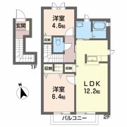 シャーメゾン大森 B棟の間取り画像