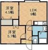 ベルアベニューの間取り画像