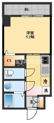 MODERN PALAZZO 諫早駅前の間取り画像