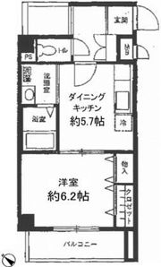 コスモアーバンステイツの間取り画像