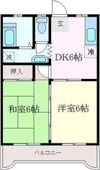 コーポ松栄の間取り画像
