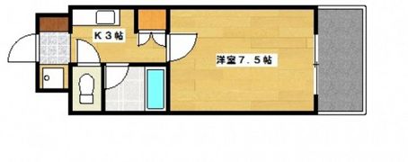 第3コーポ倉本の間取り画像