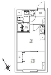 フラシア東武練馬の間取り画像