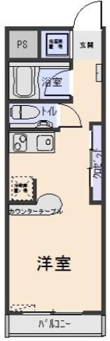 井の頭グリーンハイムの間取り画像