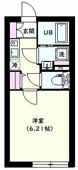 NSGATE中野坂上(エヌエスゲートナカノサカウエ)の間取り画像