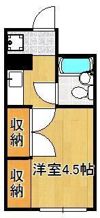 メゾンドアルタス清水の間取り画像