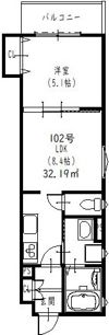ラモーナ豊南町南の間取り画像