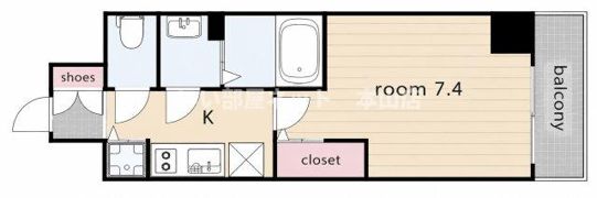 エスリード新栄グランラグジェの間取り画像