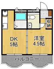 フェリス苅田の間取り画像