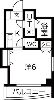 マロット天神橋の間取り画像