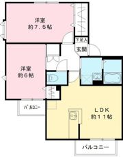 シャルマン Aの間取り画像