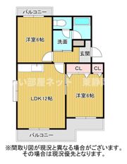 シオン竜南Ⅰの間取り画像