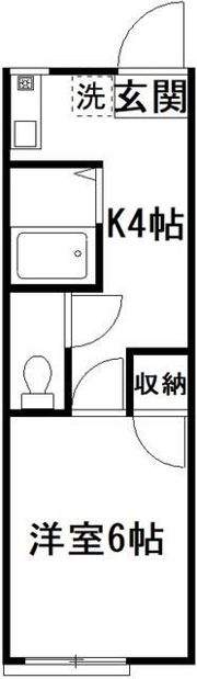 コーポT＆M Part2の間取り画像