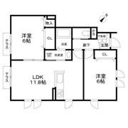 Amour Courtの間取り画像