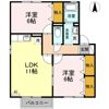 メルベーユの間取り画像
