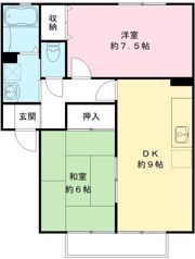 サンビレッジ東台 Cの間取り画像
