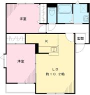 サンガーデン花水木 Cの間取り画像