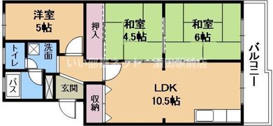 サニーハイツピアの間取り画像