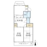 ファミール若月の間取り画像
