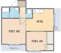 レ・セーナの間取り画像