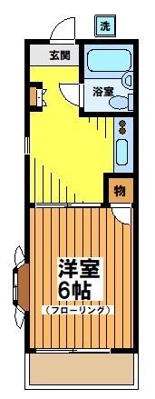 メゾネット松原の間取り画像