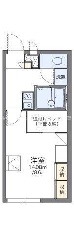 レオパレスエスペーロ・Iの間取り画像