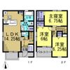 リーブルファイン大野町の間取り画像