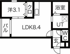 メイクスR守山の間取り画像