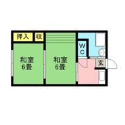 昭和アパートの間取り画像