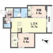 La Palais Vert ラ・パレヴェールの間取り画像