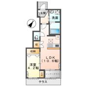 APGヴィラ徳倉Bの間取り画像