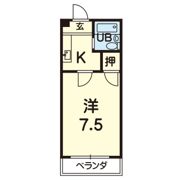 友栄ハイツの間取り画像