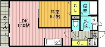 ウェストハイツⅡの間取り画像