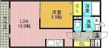 ウェストハイツⅡの間取り画像