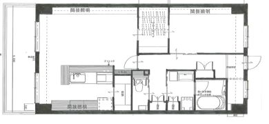 ソシエ北大阪壱期棟の間取り画像