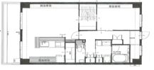 ソシエ北大阪壱期棟の間取り画像