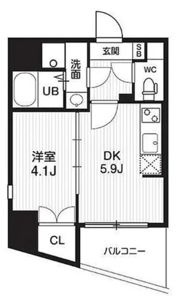 レピュア東向島の間取り画像